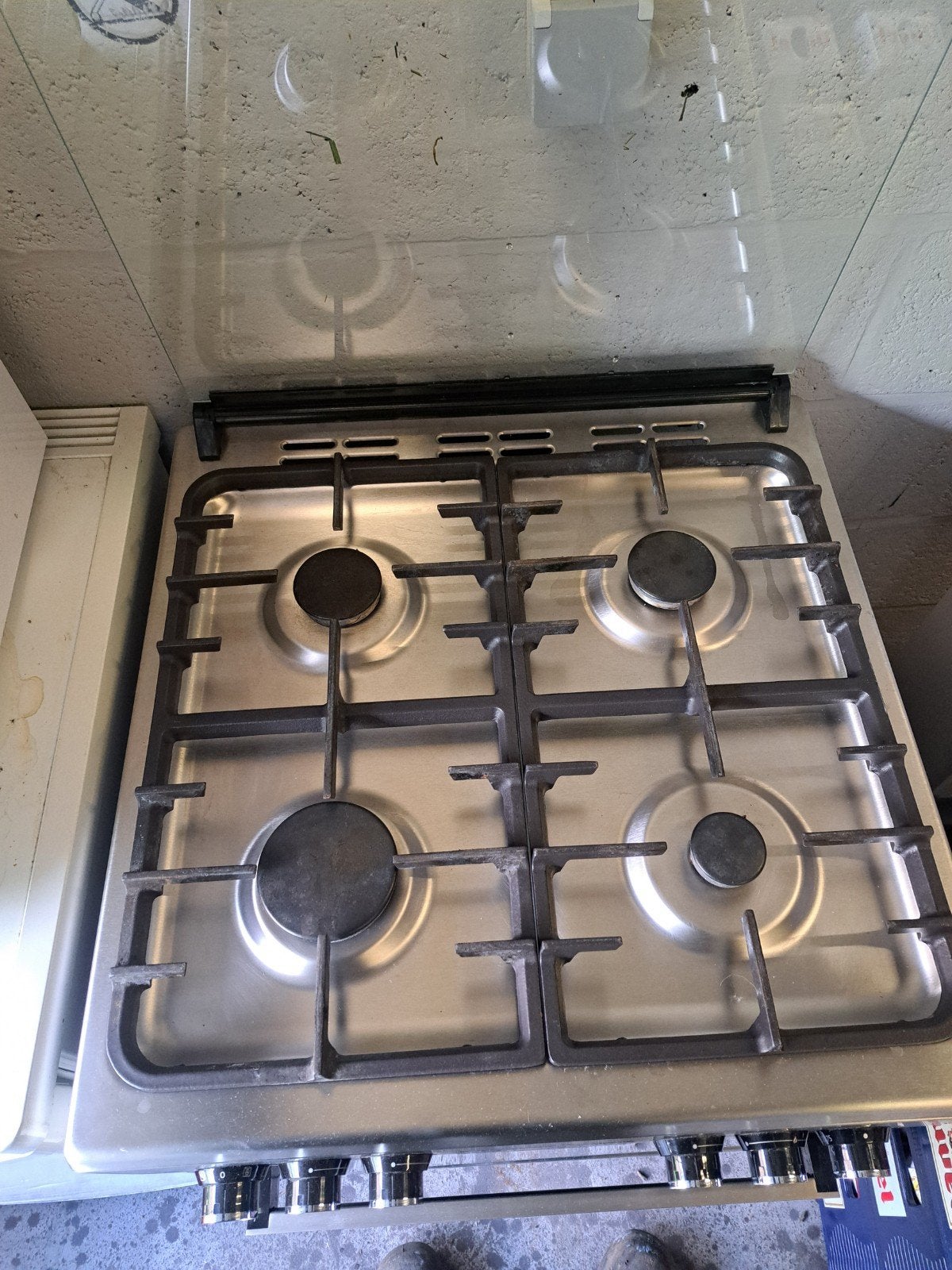 beko gasfornuis, Ophalen, Gebruikt, 4 kookzones, Gas