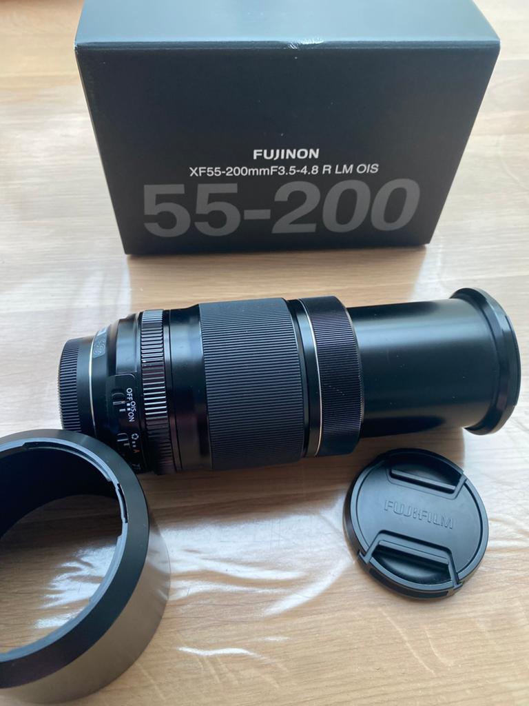 Fuji 55-200mm, Audio, Tv en Foto, Foto | Lenzen en Objectieven, Ophalen, Zo goed als nieuw