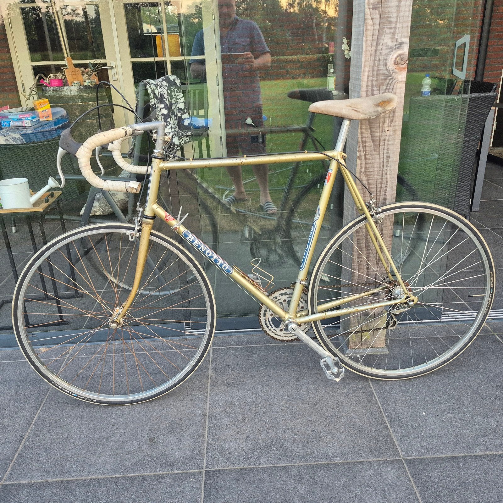 Klassieke  wiel renner fiets, Fietsen en Brommers, Ophalen