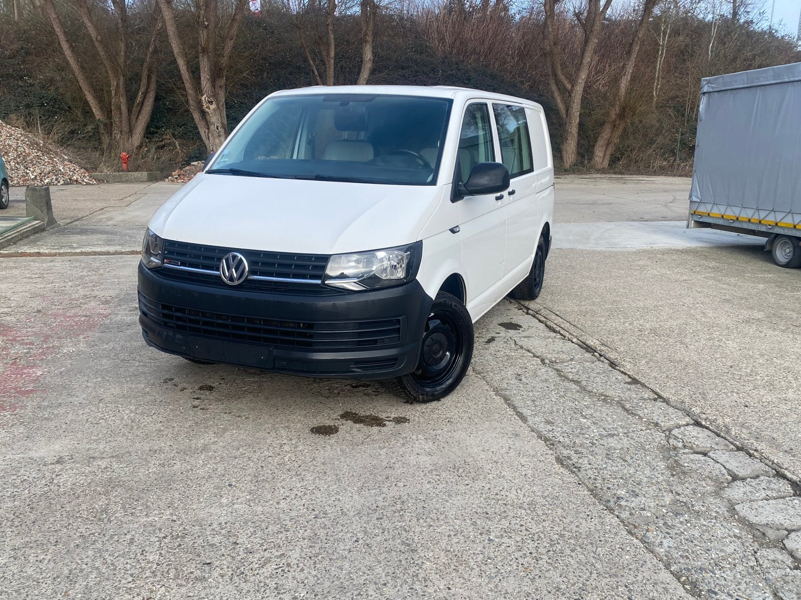 Volkswagen transporter tdi 4 motion dubbele cabine, Autos, Capteur de lumière, Euro 6, Entreprise, Boîte manuelle