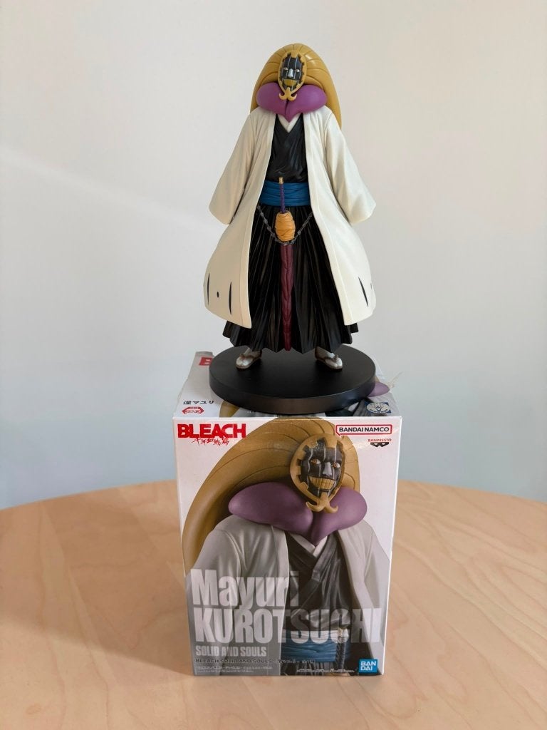 Figurine Bleach Mayuri Kurotsuchi Solid and Souls, Collections, Enlèvement, Comme neuf, Fantasy