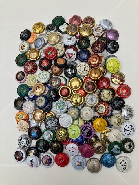 Champagne capsules lot 2, Ophalen of Verzenden
