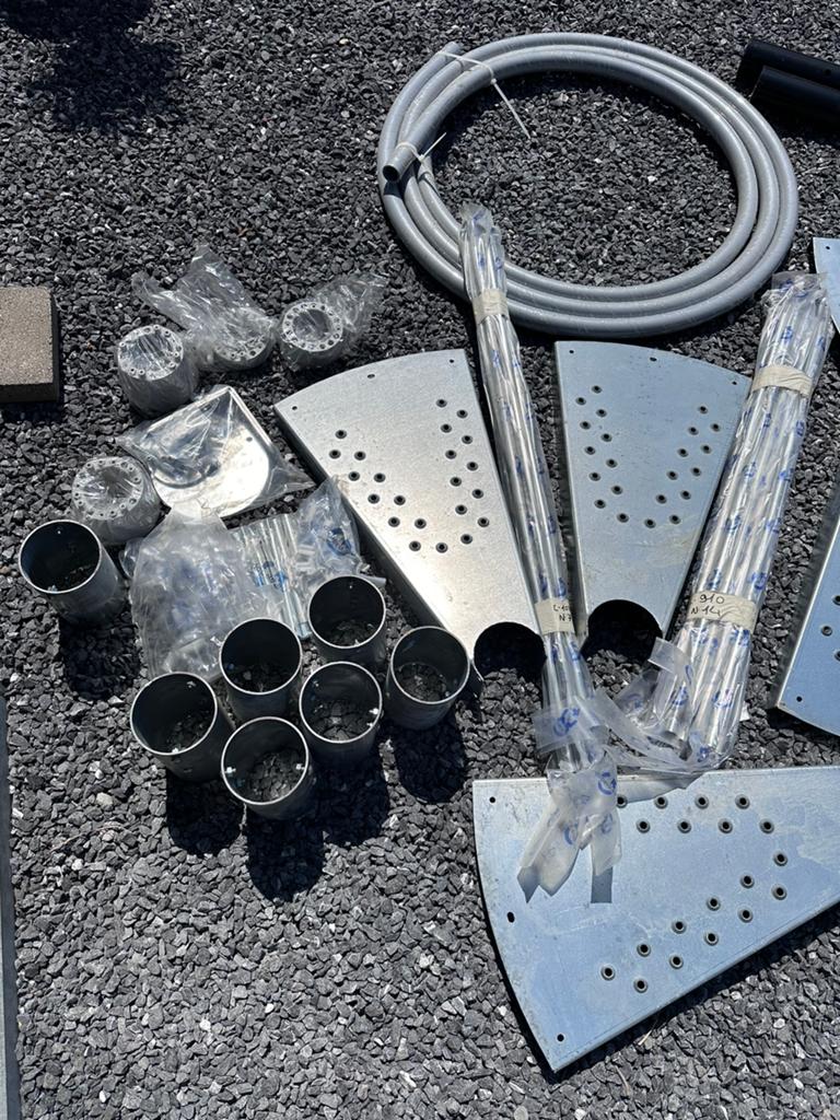 Nieuwe wenteltrap, Doe-het-zelf en Bouw, Ladders en Trappen, Ophalen, Zo goed als nieuw, Trap