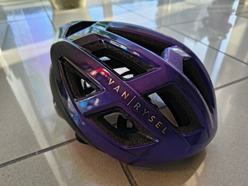 Casque de vélo Van Rysel violet *Parfait état*, Enlèvement ou Envoi, Comme neuf, Fille