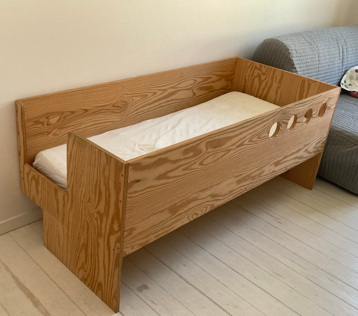 Lit enfant pour matelas 70*160cm, 70 à 85 cm, Sommier à lattes, Enlèvement, Utilisé