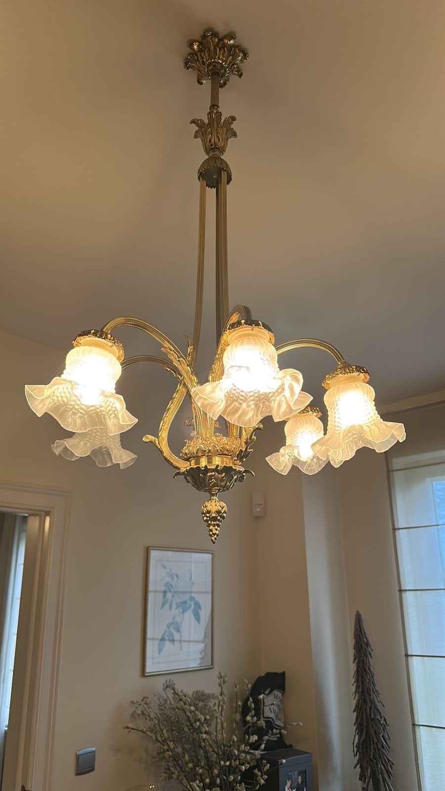 Kroonluster, Maison & Meubles, Lampes | Lustres, Enlèvement, Comme neuf