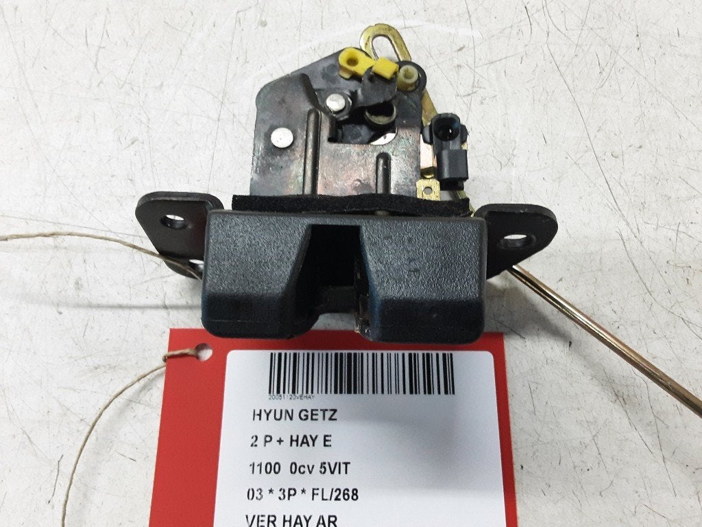 ACHTERKLEPSLOT Hyundai Getz (01-2002/12-2010), Auto-onderdelen, Hyundai Motor Deutschland GmbH, Gebruikt, Achterklep, Kaiserleipromenade 5
63067  Offenbach am Main, DE