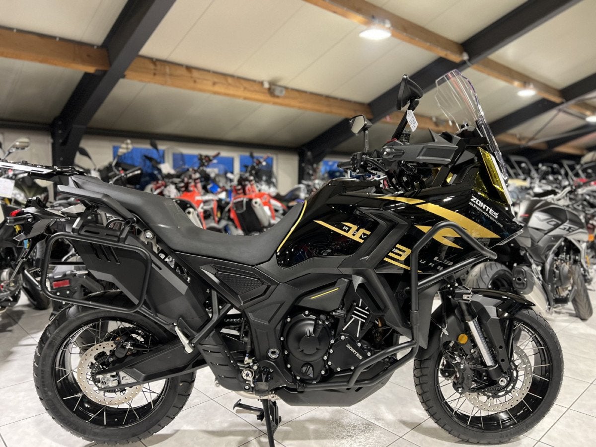 Zontes 703 F BLACK/GOLD 19, Motoren, Motoren | Overige merken, 700 cc, Bedrijf, Zontes, Meer dan 35 kW