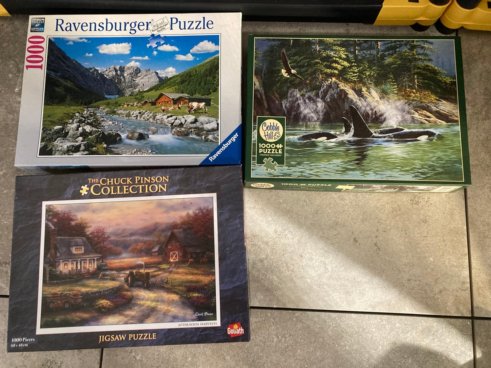 Puzzels, Enlèvement, 500 à 1500 pièces, Comme neuf, Puzzle