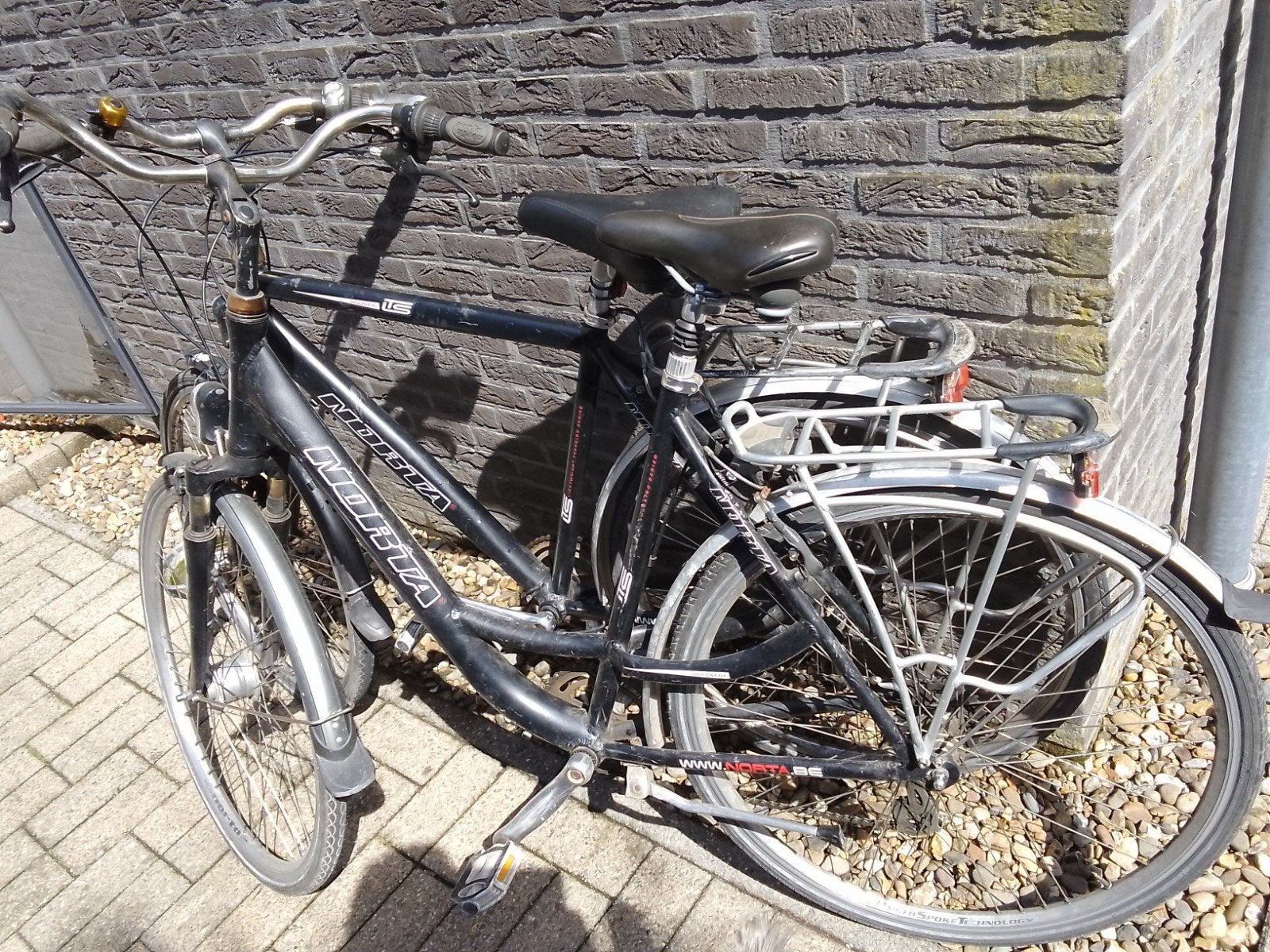 Koppel norta fietsen alluminium, Enlèvement