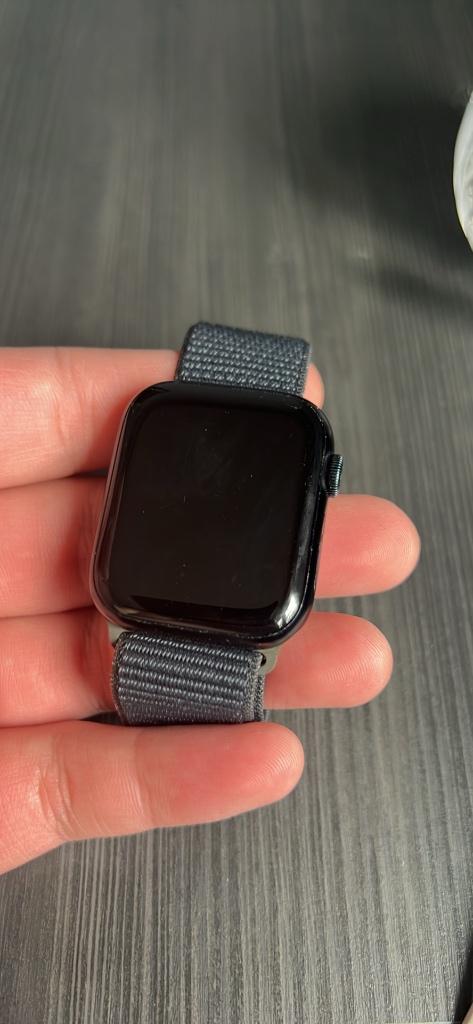 Apple Watch series 9, Handtassen en Accessoires, Smartwatches, Zwart, IOS, Ophalen of Verzenden, Zo goed als nieuw