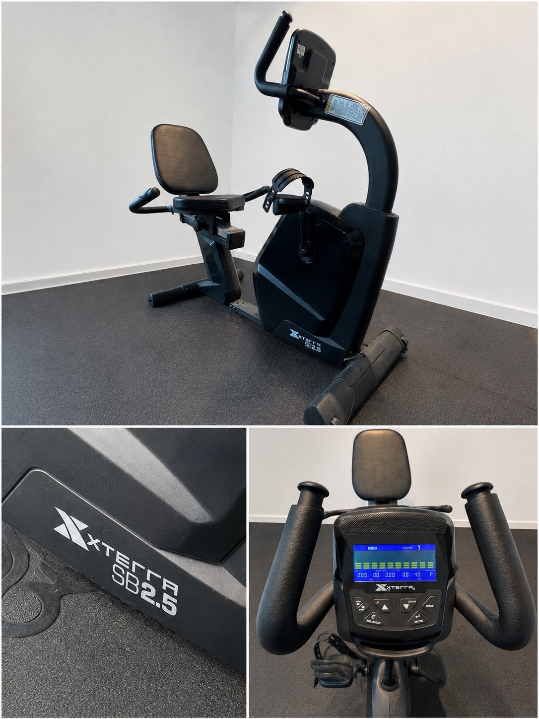 XTERRA SB2.5 ligfiets / hometrainer – goede staat, Sport en Fitness, Fitnessmaterialen, Ophalen, Zo goed als nieuw