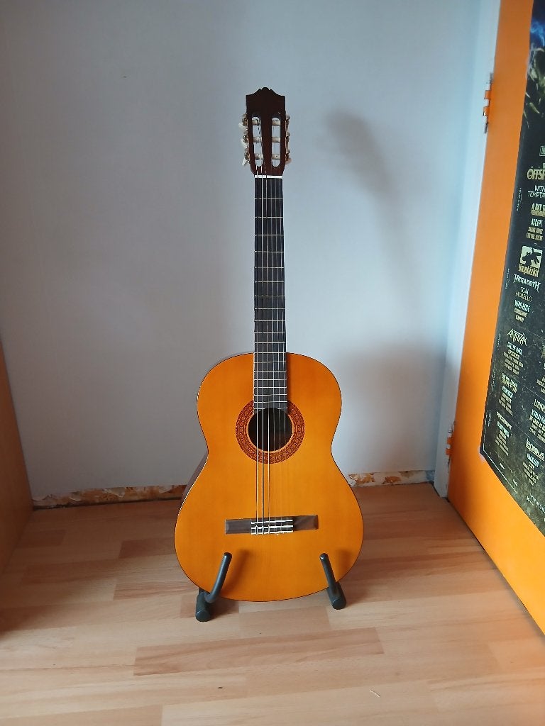 Yamaha C40 klassieke gitaar + Ritter hoes, Enlèvement, Comme neuf, Guitare classique ou espagnole