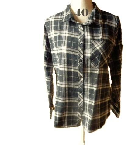(2)- chemisier femme t.40 noir blanc - casual ladies -, Casual ladies, Taille 38/40 (M), Enlèvement ou Envoi, Comme neuf