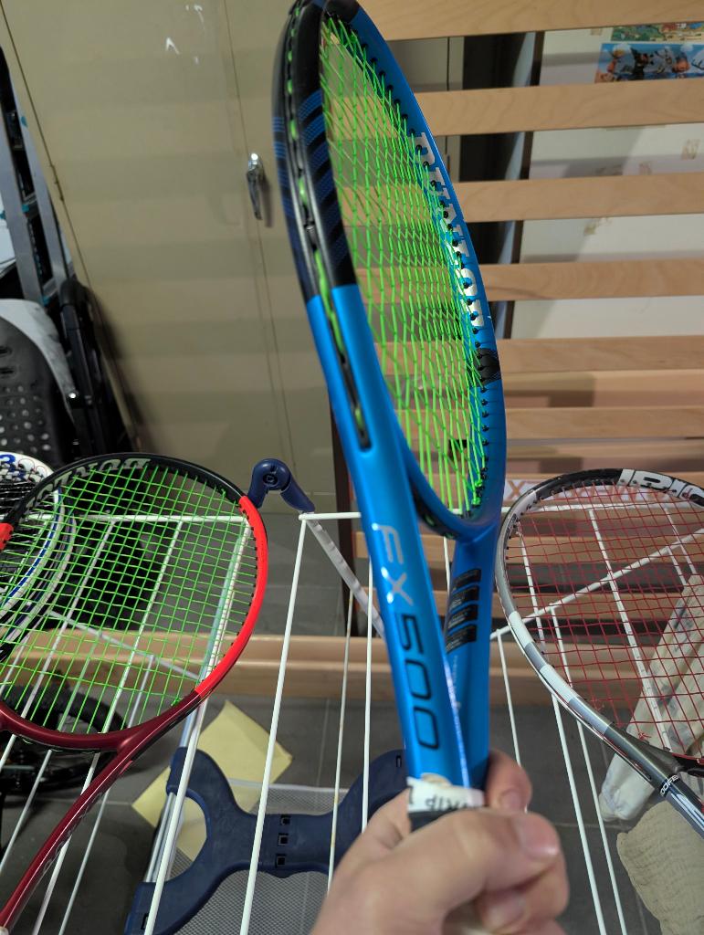 Dunlop FX500, Sport en Fitness, Tennis, Zo goed als nieuw, Racket, Dunlop, L3, Ophalen of Verzenden