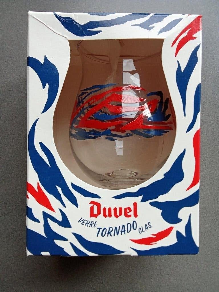 Duvel Tornado Glas (Limited Edition) – In Doosje, Ophalen, Nieuw, Glas of Glazen, Duvel