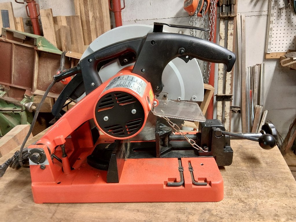 Afkortzaag metaal Ridgid 590L, Ophalen, Zo goed als nieuw, Afkortzaag, 1200 watt of meer