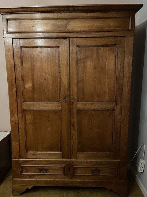 Kleerkast in hout, 100 à 150 cm, Enlèvement, Utilisé, Chêne