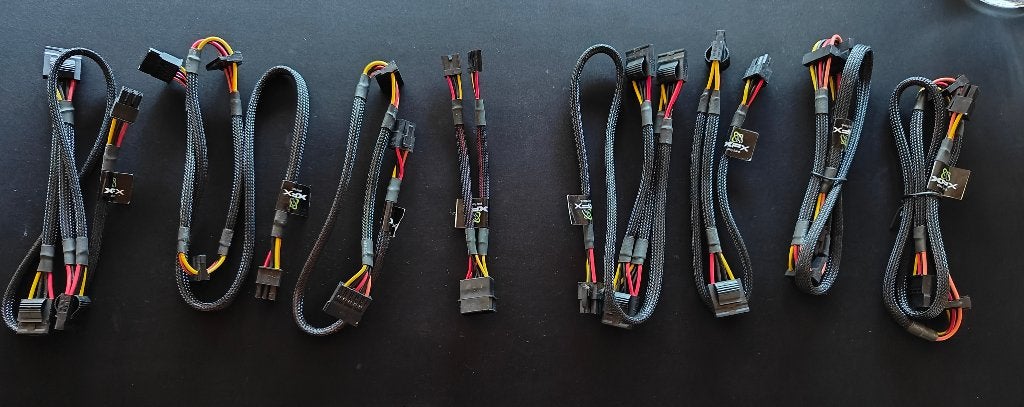 Modulaire connectoren XFX Power Supply, Computers en Software, Ophalen of Verzenden, Gebruikt