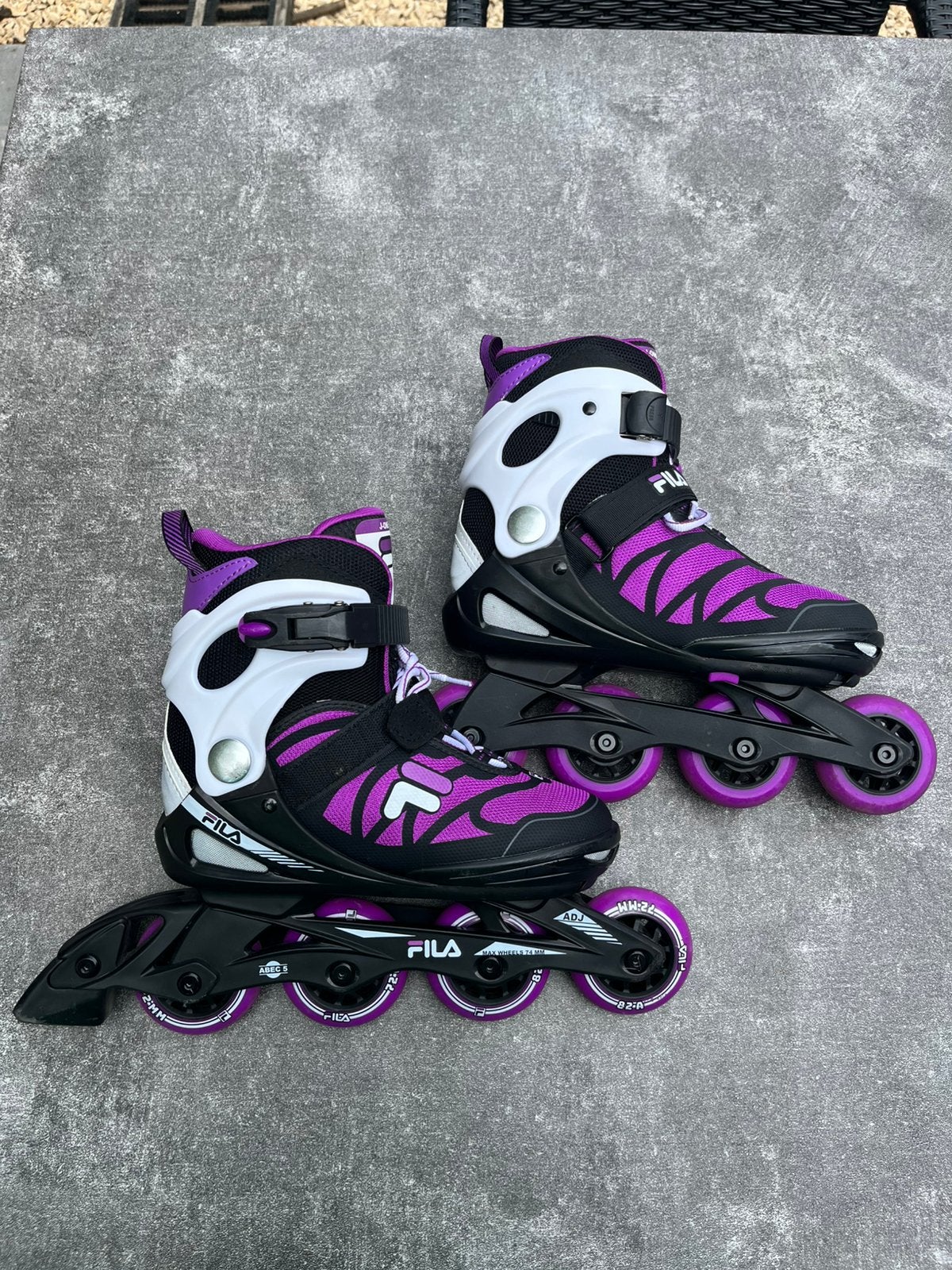 inline skates, Ophalen, Zo goed als nieuw