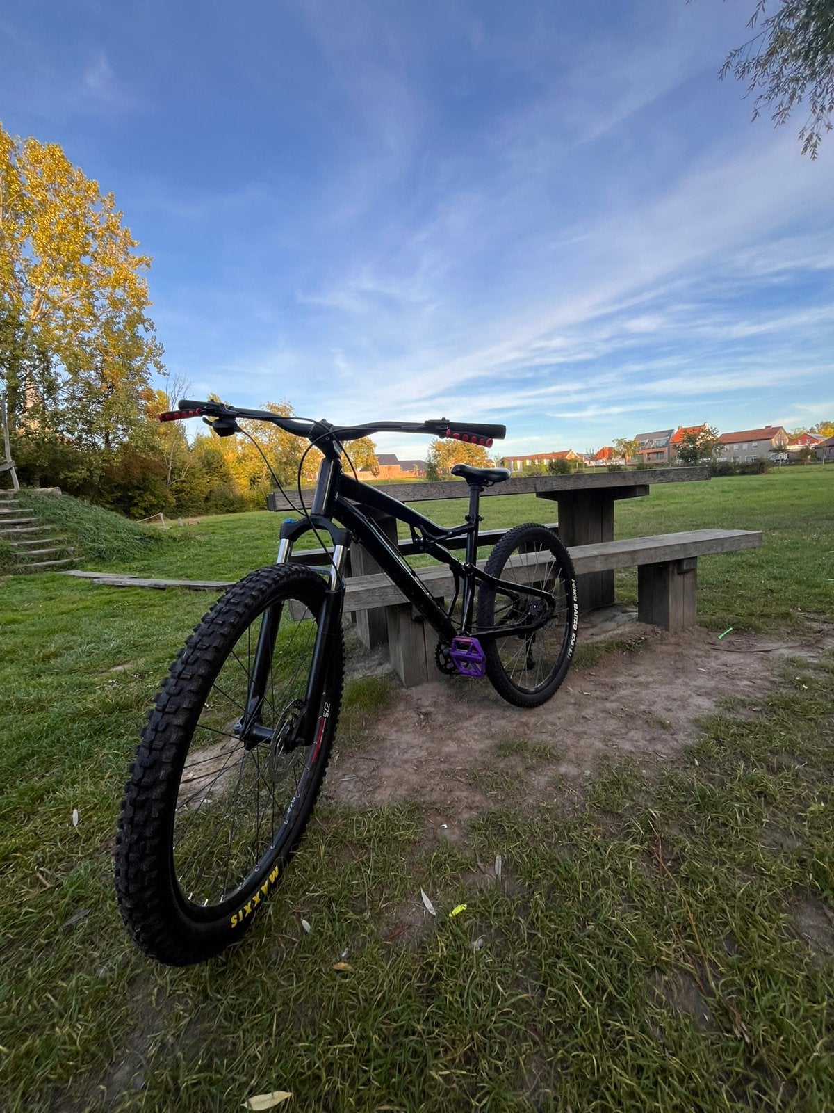 Full suspension bieden of ruilen, Fietsen en Brommers, Ophalen, Gebruikt, Aluminium, Schijfrem