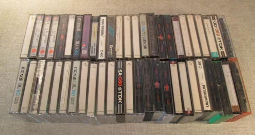 Mooi Partij van 50 voorbespeelde Cassettebandjes, Cd's en Dvd's, Cassettebandjes, Ophalen of Verzenden, Zo goed als nieuw, 26 bandjes of meer
