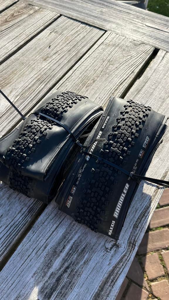 2x Maxxis Rambler EXO TR 45mm, Ophalen, Zo goed als nieuw