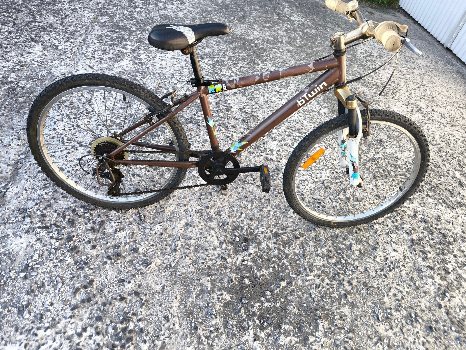 Mooi staat fiets, Enlèvement