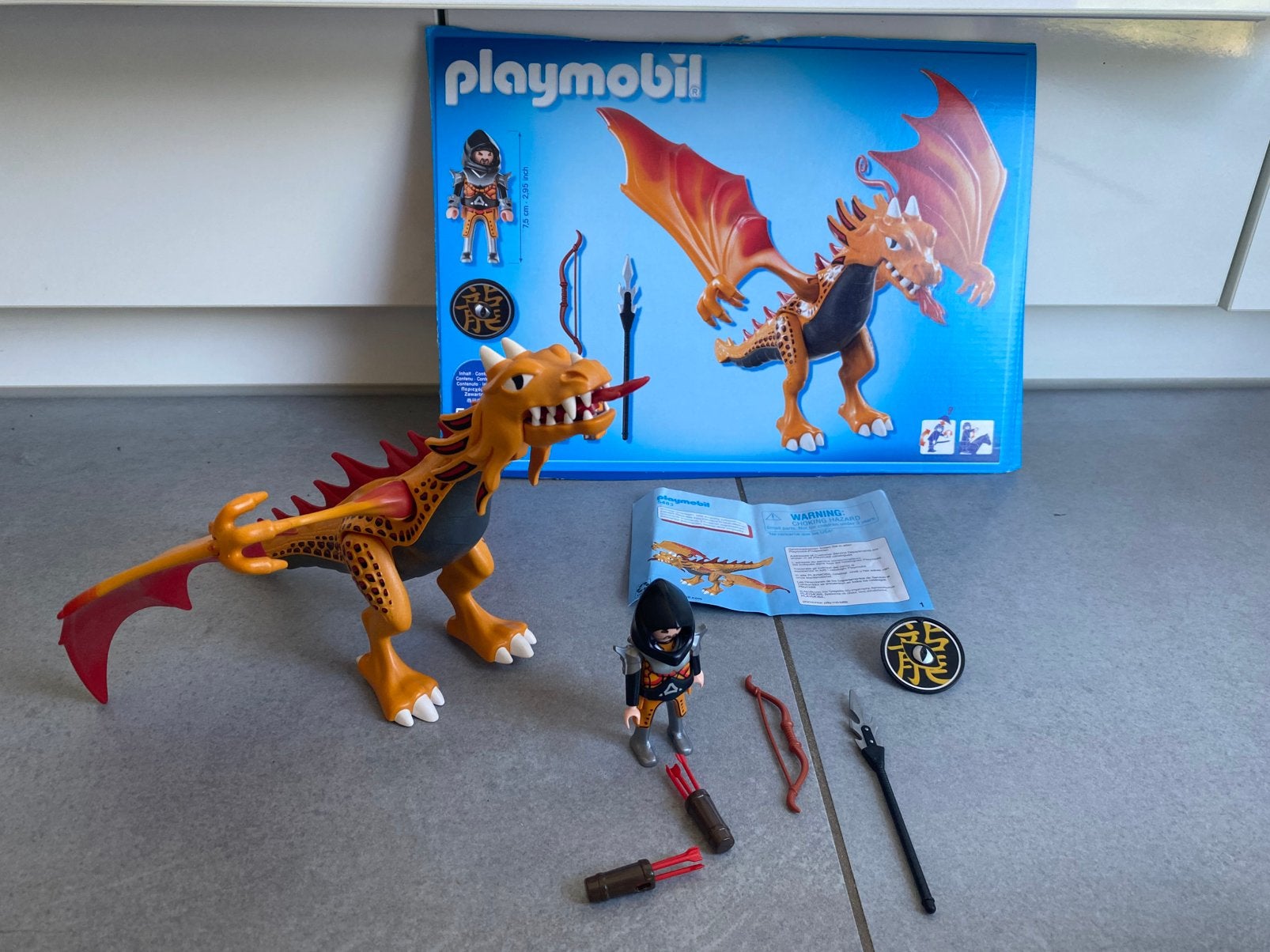 Playmobil dragons gouden draak 5483, Kinderen en Baby's, Speelgoed | Playmobil, Ophalen, Complete set, Zo goed als nieuw, Dragons