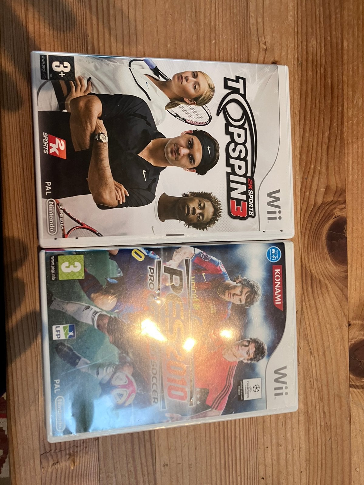 Topspin 3 en Pes 2010, Ophalen, Zo goed als nieuw