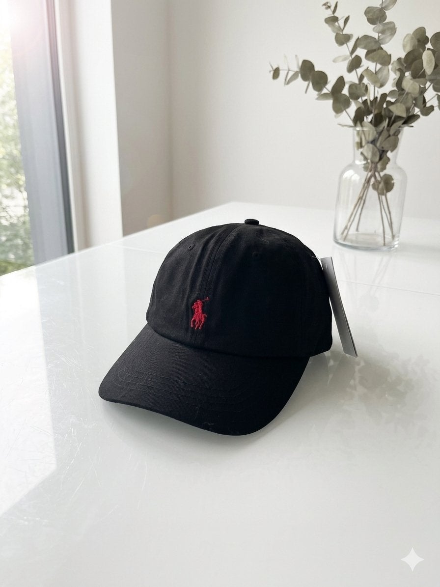 zwart - Ralph Lauren- pet -One Size - Gloednieuw met Kaartje, Kleding | Heren, Hoeden en Petten, Ophalen of Verzenden, Zo goed als nieuw