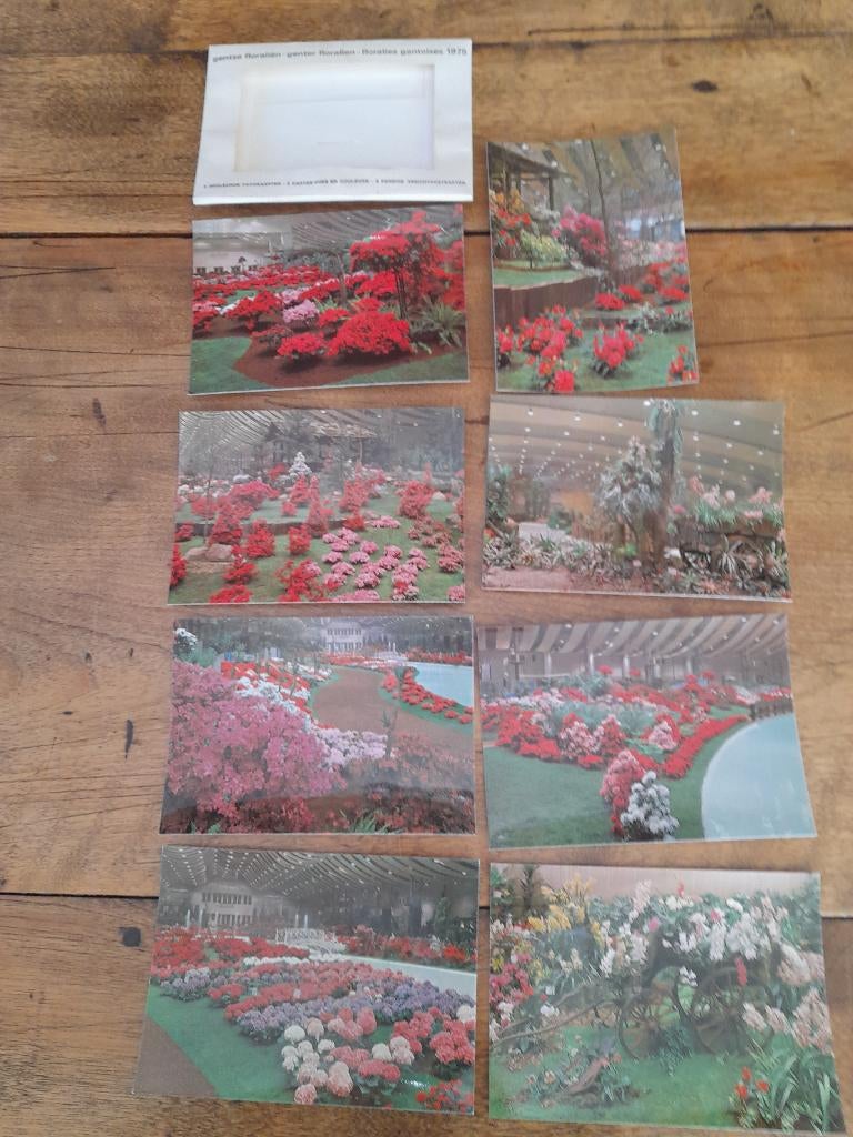 cartes postales de Gand floralien 14 cartes avec livret, Enlèvement ou Envoi, Gravure
