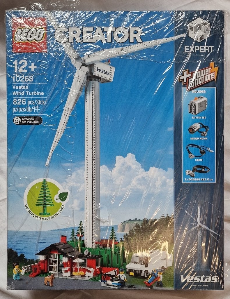 LEGO Creator Expert 10268 Vestas Wind Turbine Nieuw, Lego, Nieuw, Ophalen of Verzenden, Compleet