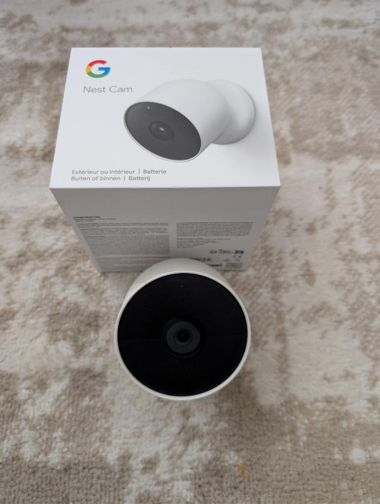 Google Nest Camera, Ophalen of Verzenden, Zo goed als nieuw