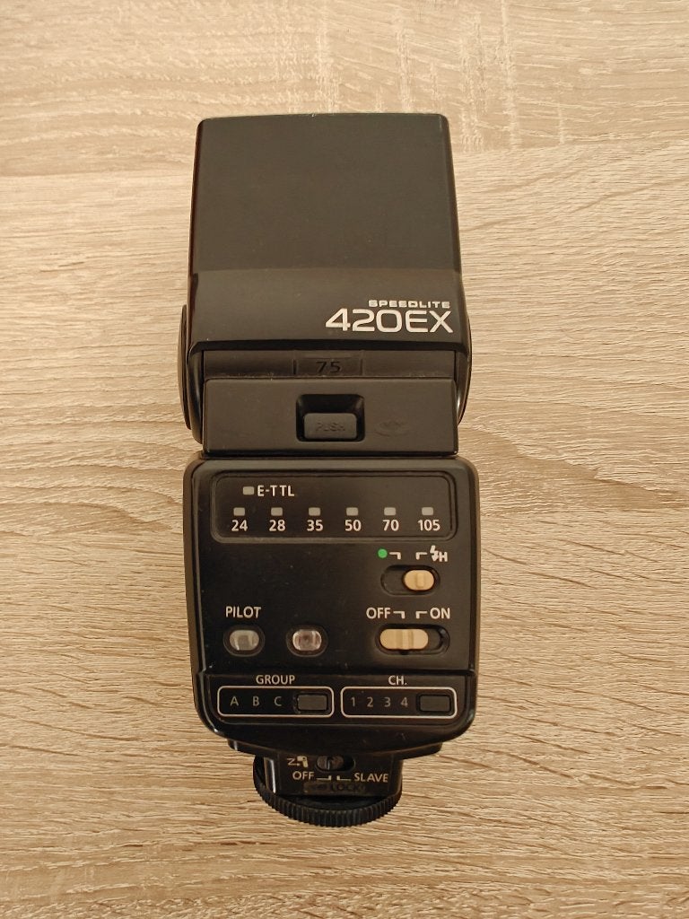 Prachtige Canon Speedlite 420EX Flitser te koop, Audio, Tv en Foto, Foto | Flitsers, Canon, Canon, Externe flitser, Ophalen of Verzenden