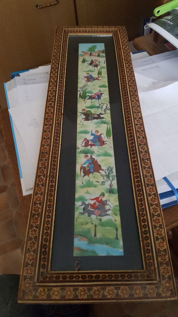 tableau persan, Antiquités & Art, Enlèvement