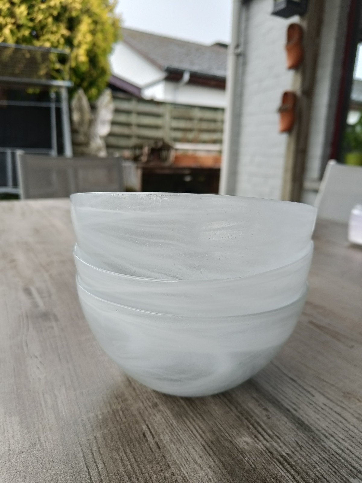 Glazen schaaltjes/kommetjes, Huis en Inrichting, Keuken | Servies, Ophalen of Verzenden, Zo goed als nieuw, Glas, Kom(men)