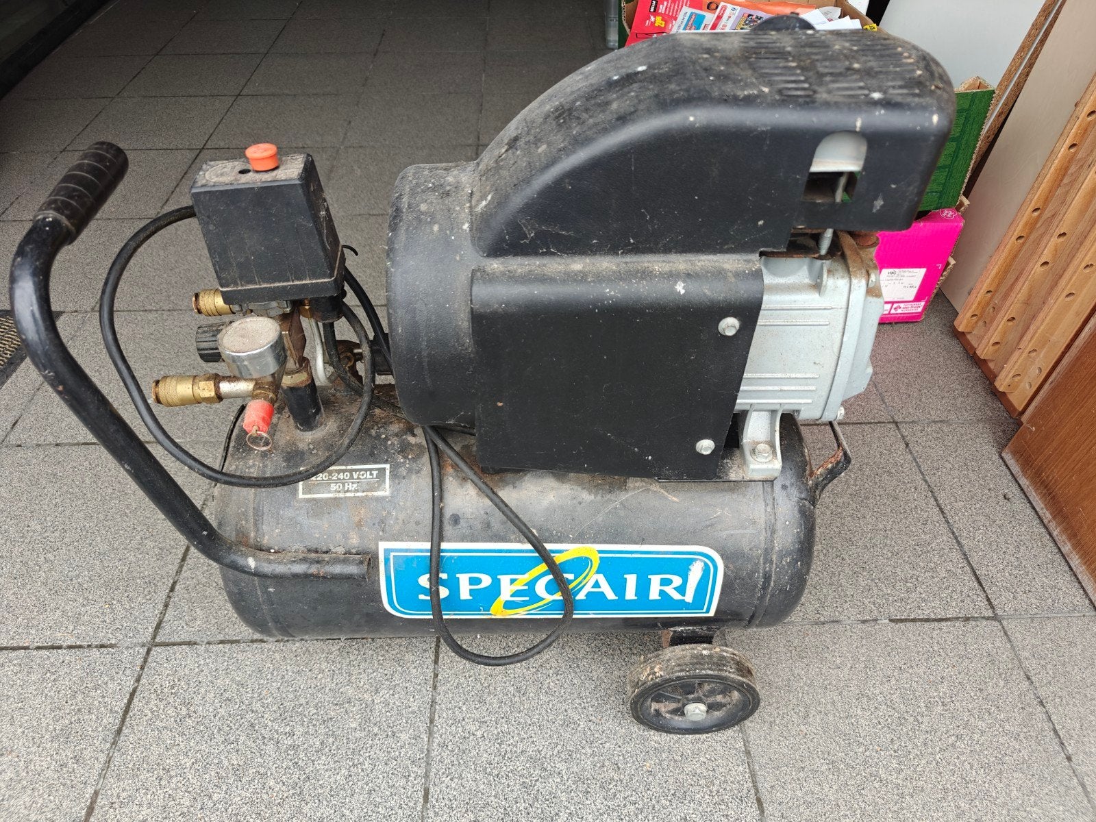 compressor, Ophalen, Gebruikt