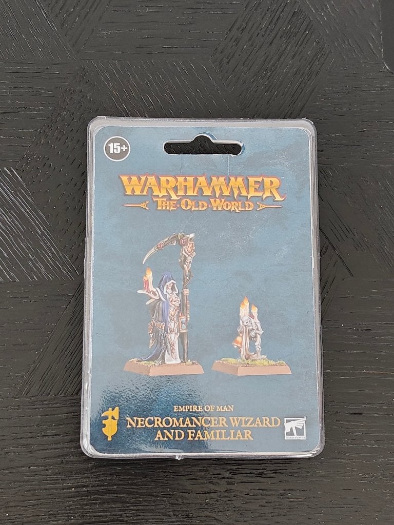Warhammer The Old World Empire Of Man Necromancer & Familiar, Enlèvement ou Envoi, Neuf, Warhammer, Figurine(s)