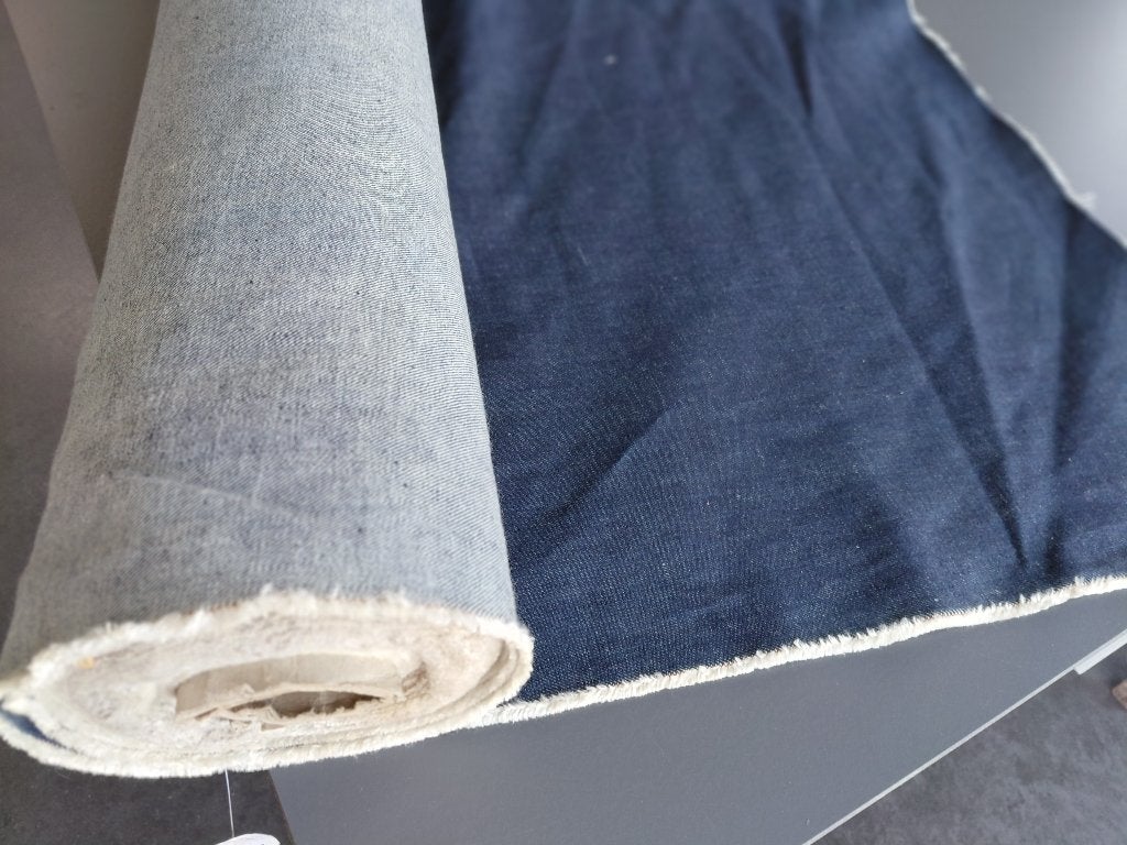 TISSU JEANS épais en Rouleau ( 17 mètres), Neuf, 200 cm ou plus, Coton, Enlèvement