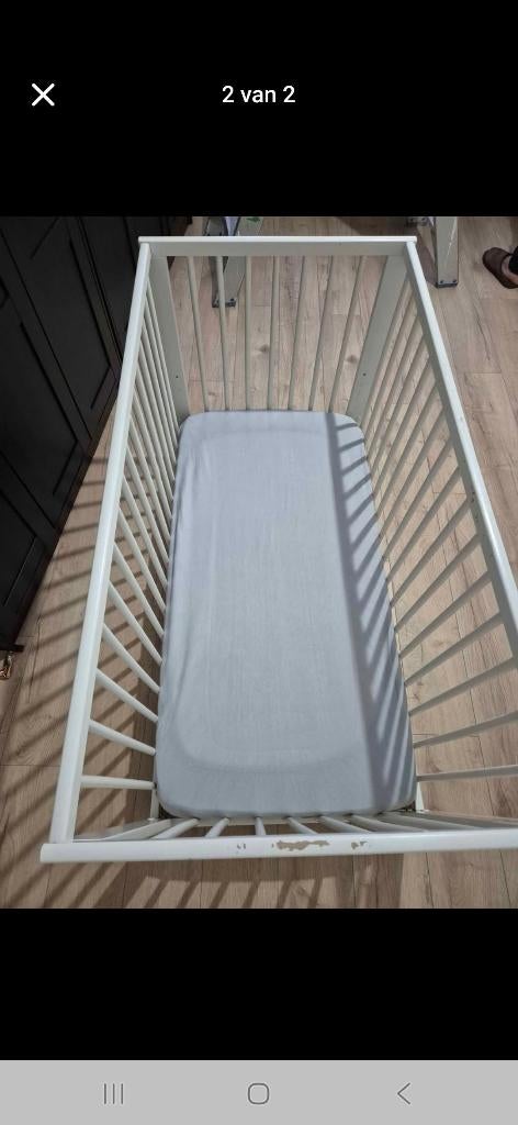 Ikea babybed, Ophalen, Gebruikt, Ledikant