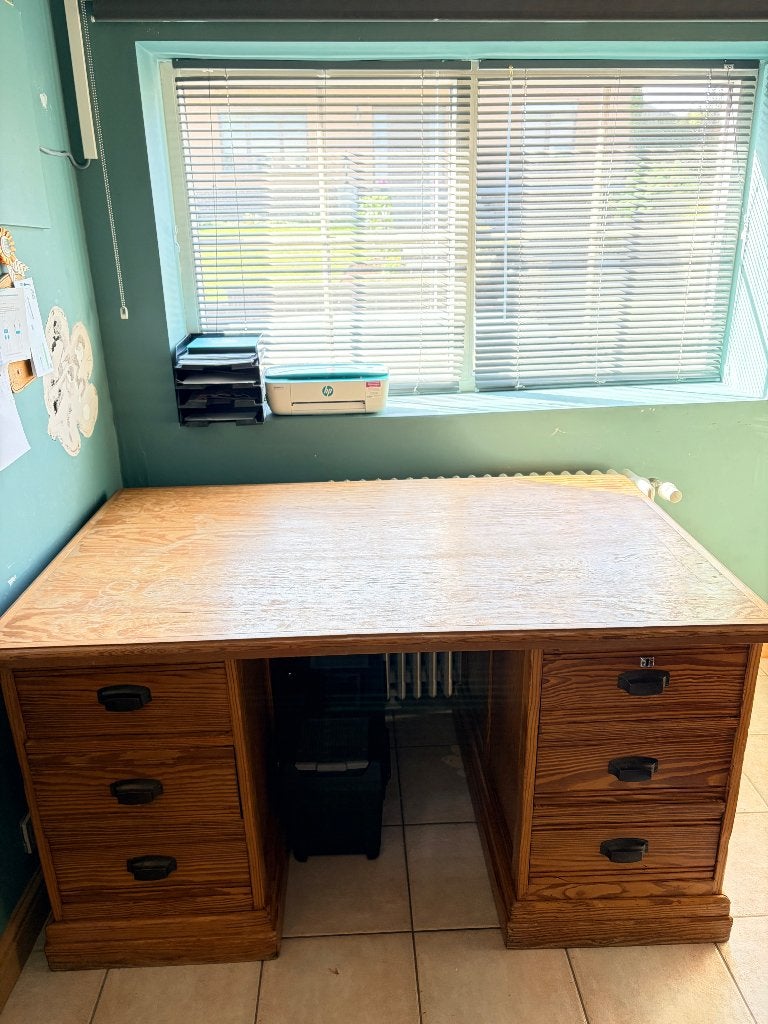 Bureau en kast, Huis en Inrichting, Ophalen, Gebruikt