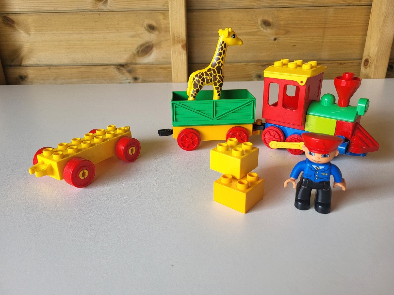 Dulpo set 6144 Zoo trein, Enfants & Bébés, Jouets | Duplo & Lego, Overige thema's, Ensemble complet, Enlèvement, Utilisé