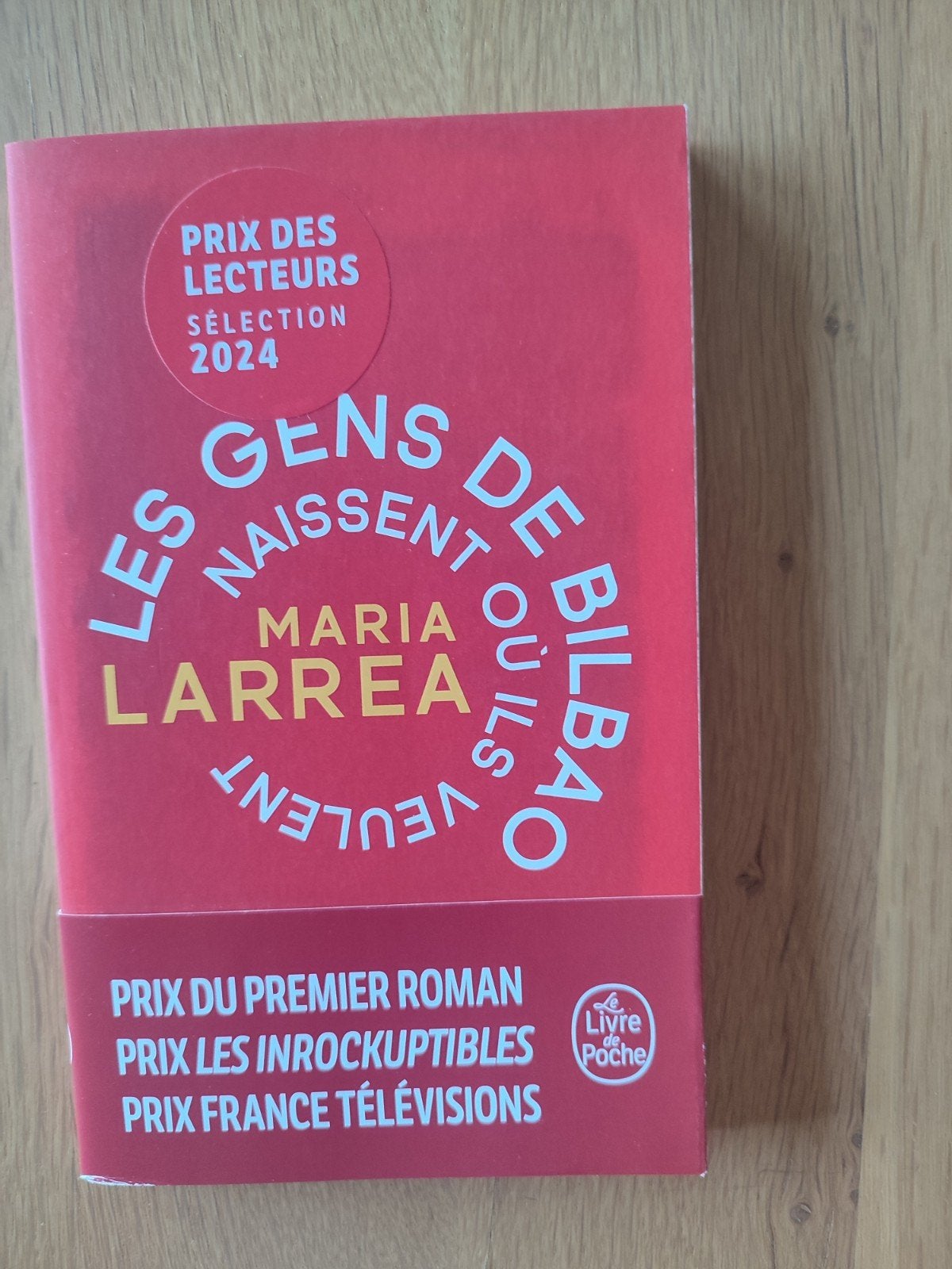 Les Gens de Bilbao naissent où ils veulent, Livres, Enlèvement