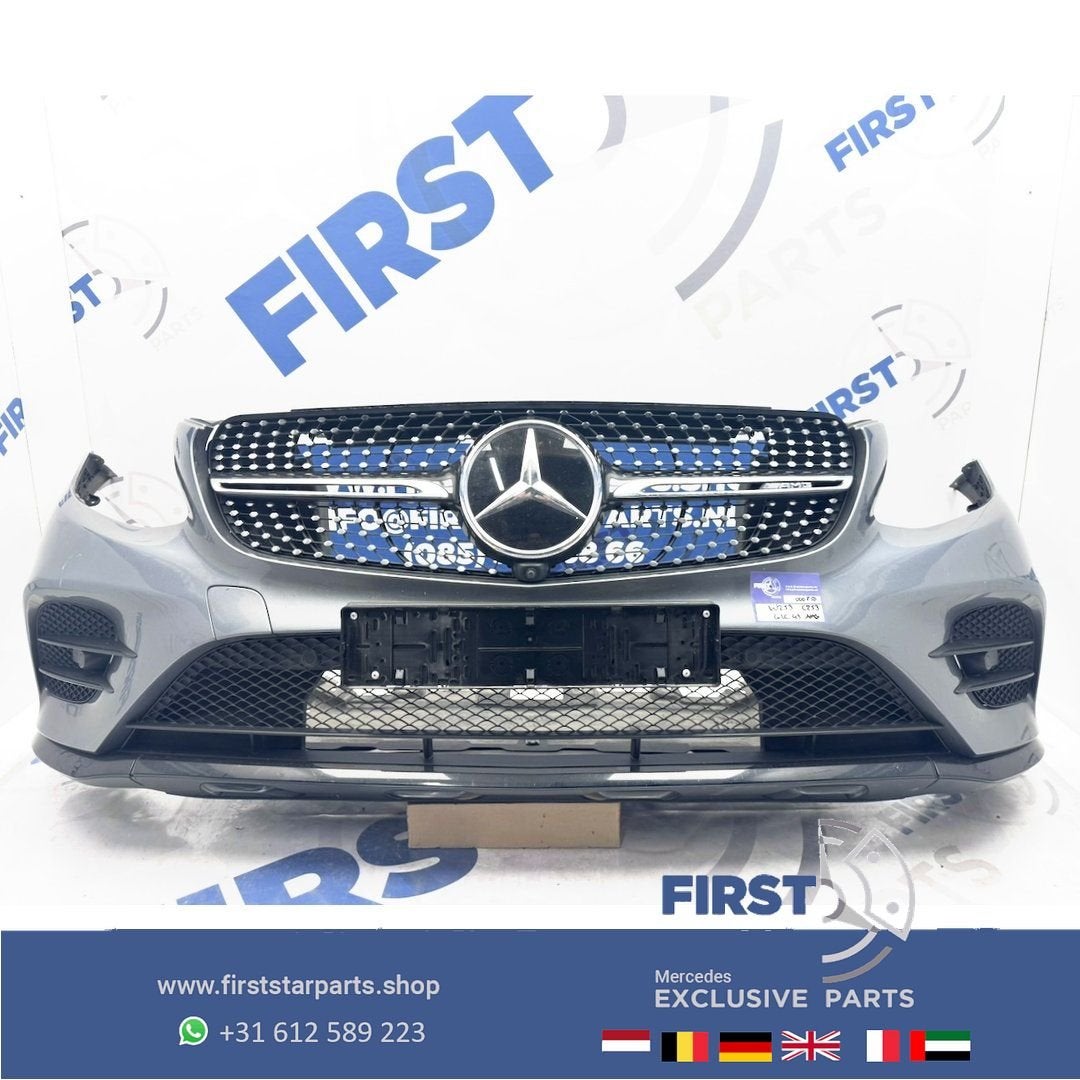 W253 GLC43 AMG VOORBUMPER A2538853300 Mercedes GLC BUMPER CO, Gebruikt, -, Voor, Ophalen of Verzenden