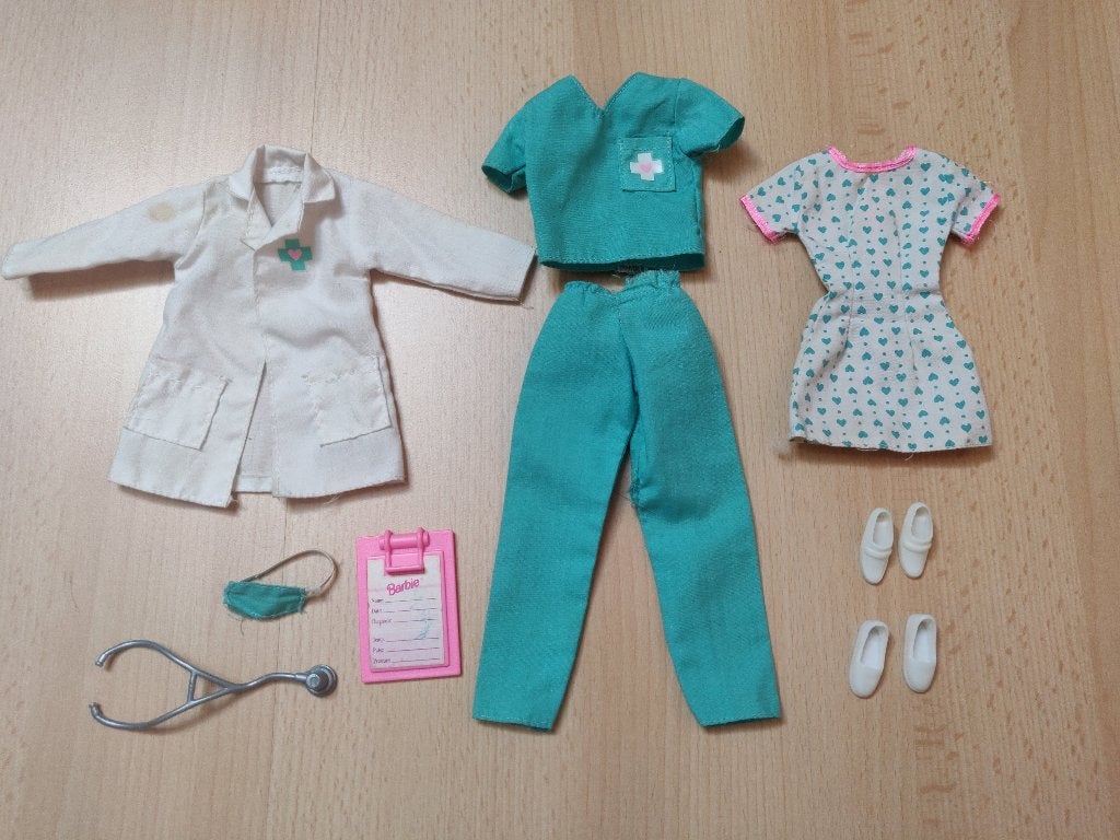 Barbie dokter accessoires, Enlèvement, Utilisé, Barbie