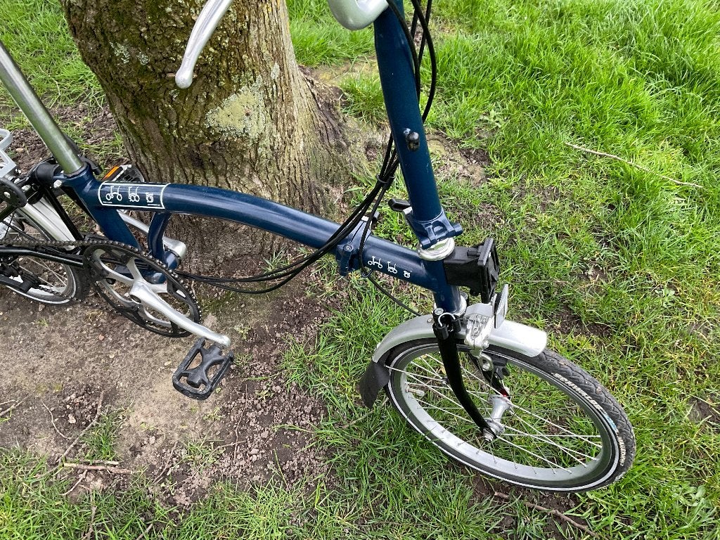 Brompton vouwfiets M6R - tempest blauw, Boeken, Stock en Verzamelingen, Ophalen, Zo goed als nieuw, Verschillende onderwerpen