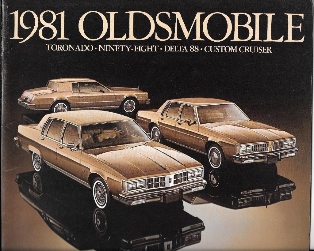 OLDSMOBILE FULL-SIZE   1981, Livres, Enlèvement ou Envoi, Comme neuf, Autres marques