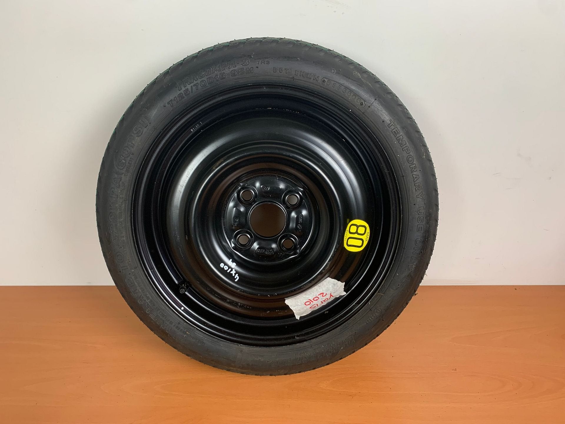 thuiskomer toyota yaris II 2005 tot 2020 15 inch 4x100, Gebruikt, -, -, Banden en Velgen