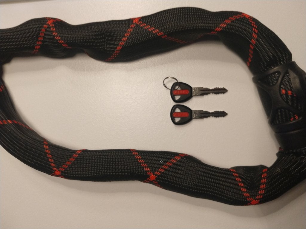 ABUS ART 3 fietsslot 85cm, Ophalen, Zo goed als nieuw, Kabelslot